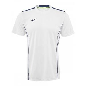 Чоловіче поло Mizuno Hex Rect White/Black